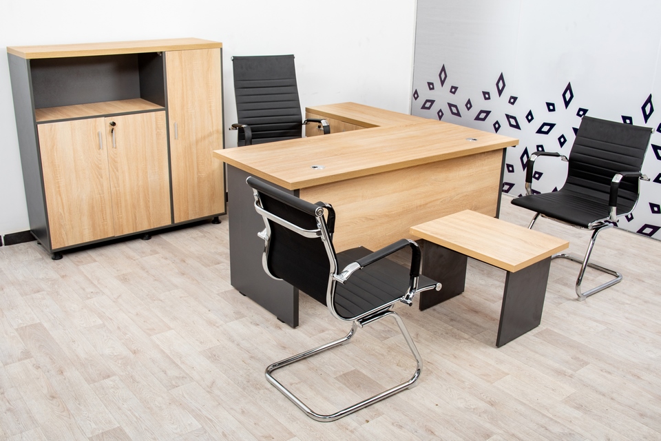 Kit bureau Max support Bois – Image 2